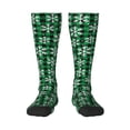 thumbnail image 2 of Picia Women Crew Soft Moisture-wicking Socks Christmas Pattern At Buffalo Plaid Pattern Design Cotton Socks, One Size fit All, 2 of 9