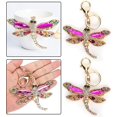 thumbnail image 3 of Veeki 2Pcs Cute Dragonfly Key Chain Stylish Metal Keyring Pendant for Coin Purse Phone Handbag Decorations Durable Rust Resistant, Classic Design, Sturdy Structure, Convenient to Use24055671, 3 of 4