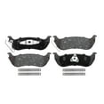 thumbnail image 3 of Detroit Axle - Pair (2) Rear Ceramic Brake Pads with Hardware Replacement for 2004 2005 2006 2007 2008 Pacifica, 3 of 7