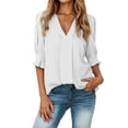 thumbnail image 1 of Tech Extensible Chemise à Manches Longues pour Femmes Chemise Ample Active Manches Courtes T-Shirt d'Entraînement Manches Courtes Hauts de Course Manches Longues Chemise Décontractée T-Shirts pour Femmes Course, 1 of 4