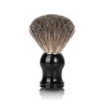 thumbnail image 1 of Brocha de afeitar Pure Badger, mango negro, diseñada para el mejor afeitado de tu vida. para maquinilla de afeitar de seguridad, maquinilla de afeitar de doble filo, maquinilla de afeitar re, 1 of 4