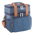 thumbnail image 1 of Clearance, Insulated Large Lunch Box, Double Heavy Duty Lunch Bag Leak Proof Refrigerated Bag, Suitable For Men And Women Adults Flight Beach Day Trip, 1 of 2