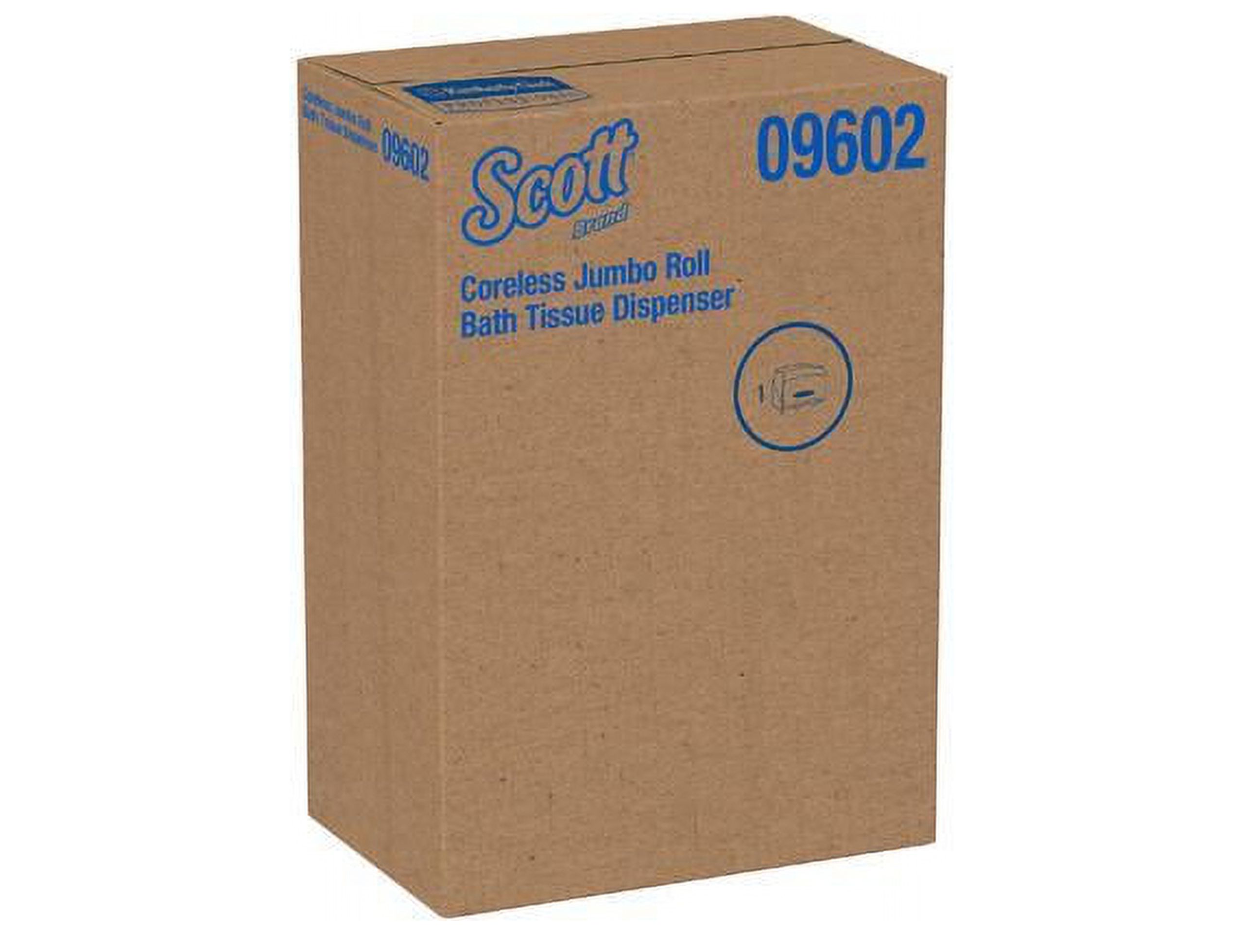 Scott Essential Coreless Jumbo Roll Tissue Dispenser, 14.25 x 6 x 9.7, Black -KCC09602 - image 4 of 5