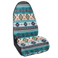 thumbnail image 2 of POLERO Car Seat Cover Protector Soft, Compatible with Van Automotive, Car Seat Towel Cover Fit for SUVs Cars(Southwestern Tribal Pattern 1 Pack), 2 of 7