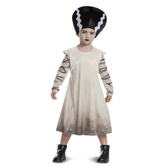 Disguise baby girls Bride of Frankenstein for Kids, Official Universal Monster Costume, Size Infant and Toddler Costumes, As Shown, Size 6-12 months US