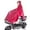 red, variant on Cadorn Thickened Red Electric Bicycle Rain Poncho with Transparent Visor