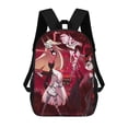 thumbnail image 1 of Song Hazbin Hotel Shoulder Backpack Inch School Bag Bookbag Satchel Casual Daypack-XTYD4372, 1 of 1