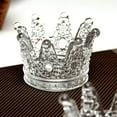 thumbnail image 3 of Glass Crown Ashtray,Creative Desktop Smoking Ash Tray Home Office Decoration (Transparent Crystal Glass), 3 of 8