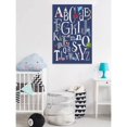 thumbnail image 4 of "Abc Nautical Navy" Painting Print on Wrapped Canvas, 4 of 5