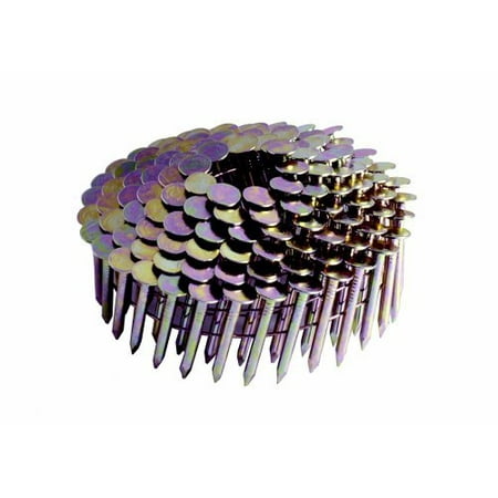 

Grip-Rite GRCR3DGAL 1-1/4-Inch-by-15-Degree Galvanized Coil Roofing Nail 7 200 per Box