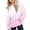 Pink, variant on CPNG Girls Hoodies Gradient Color Heart Print Oversized Long Sleeve Hooded Sweatshirts with Front Pocket Kids Loose Fit Daily Pullover Sweatshirt