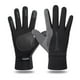thumbnail image 5 of Guantes térmicos de dedos completos, antideslizantes, cálidos, impermeables, compatibles con pantallas táctiles y resistentes al viento. Gris m, 5 of 8