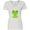 AA-White, variant on Inktastic Frog Prince, Green Frog, Frog With A Crown Women's V-Neck T-Shirt