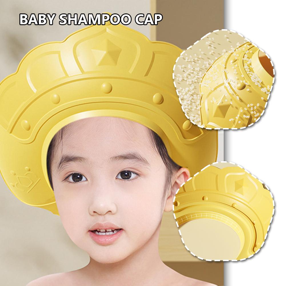 VOPPV Adjustable Baby Shower Shampoo Cap Hair Wash Crown 2024 UK Caps