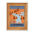 thumbnail image 1 of China Gym Squat Barbell Deadlift Desktop Wooden Photo Frame Display Picture Art Painting Multiple Sets, 1 of 3