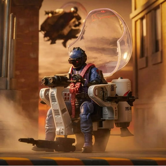 G.I. Joe Classified 6 Inch Vehicle Figure - Tele-Viper & Cobra Flight Pod (Trubble Bubble)