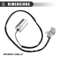 thumbnail image 4 of Unique Bargains Automatic Transmission Input Speed Sensor Vehicle Speed Sensor for Mitsubishi Fuso Truck, 4 of 7