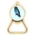 thumbnail image 1 of Black Blue Parrot Ave Botellas de cerveza, abrelatas de acero inoxidable., 1 of 3