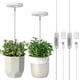 thumbnail image 1 of LORDEM Luz de cultivo, luz LED de espectro completo para plantas de interior, lámpara de crecimiento ajustable en altura con temporizador de encendido/apagado automático 4/8/12H, 4 brillo regulable, i, 1 of 4