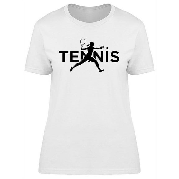 Tennis Women T-Shirt Women -Image by Shutterstock, Female Medium