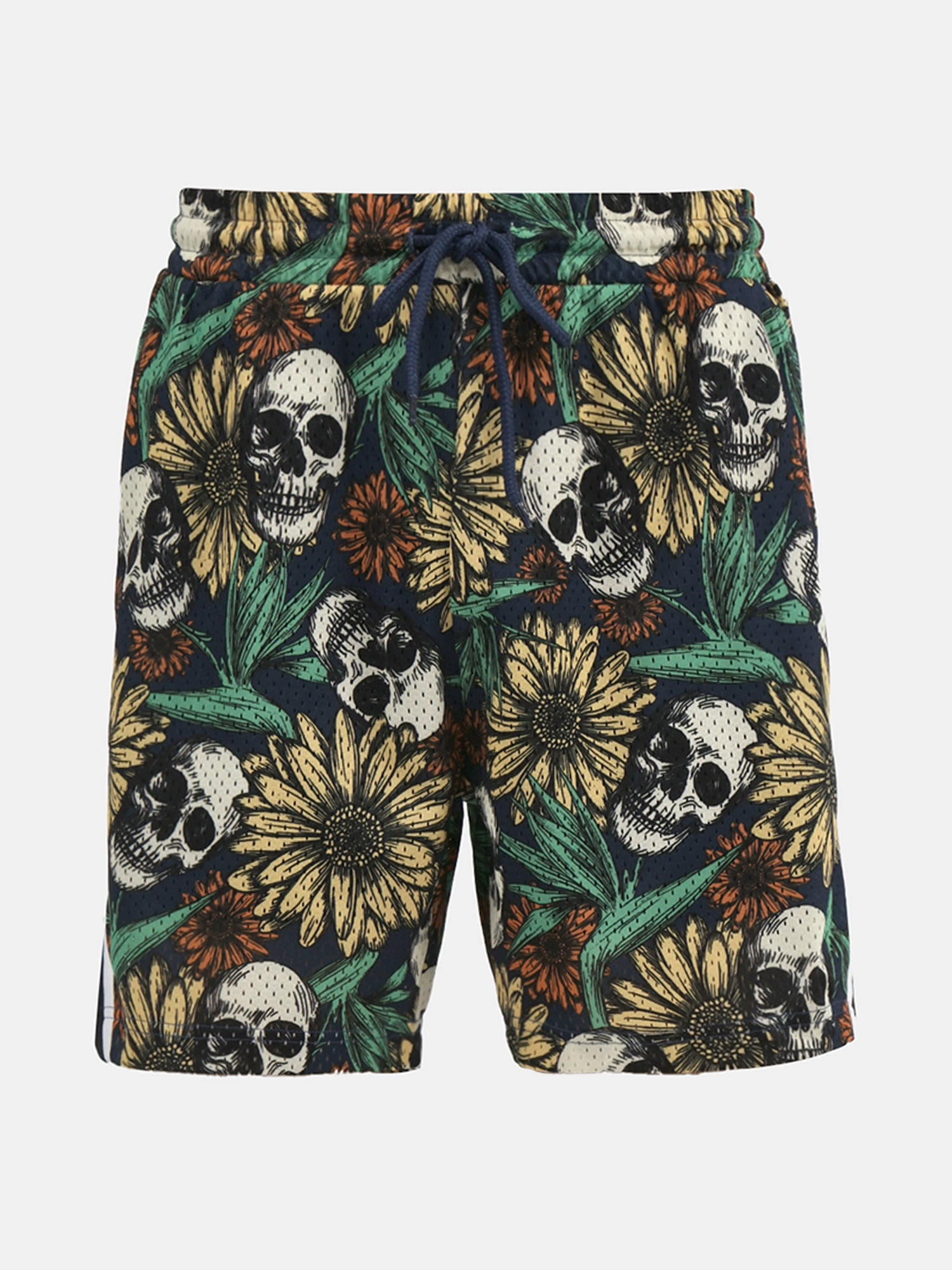 No Boundaries Men's & Big Men's Solid and Printed Mesh Shorts, Sizes XS-5XL