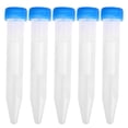 thumbnail image 1 of 5 Pcs Lab 10ml Graduated Centrifuge Tube, Conical Bottom, , Screw Cola none, 1 of 7