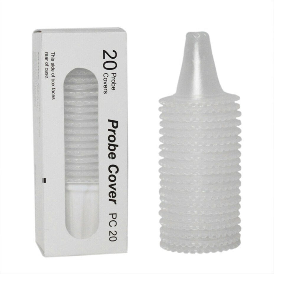 Universal Ear Thermometer Earmuffs Soft Plastic Probe Covers Thermoscan