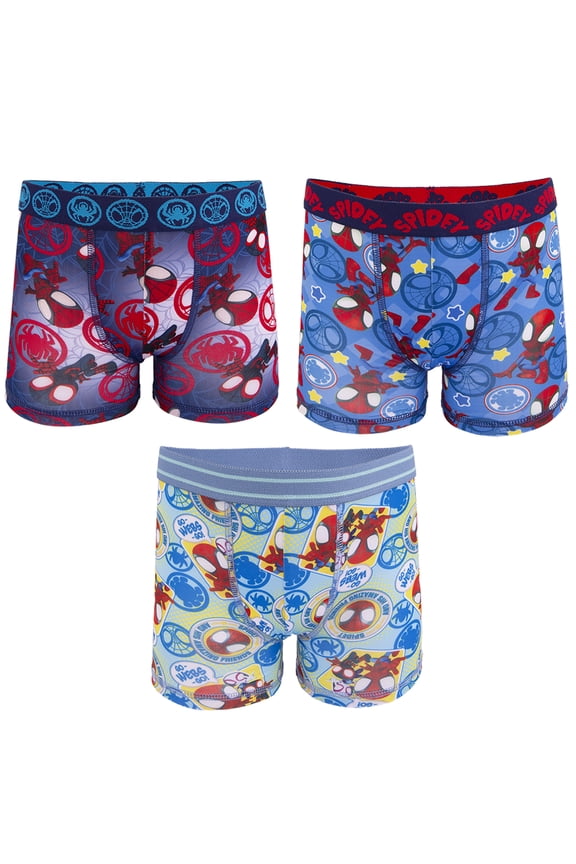 Character Toddler Boys Boxer Briefs, 3-Pack, Sizes 2T-4T