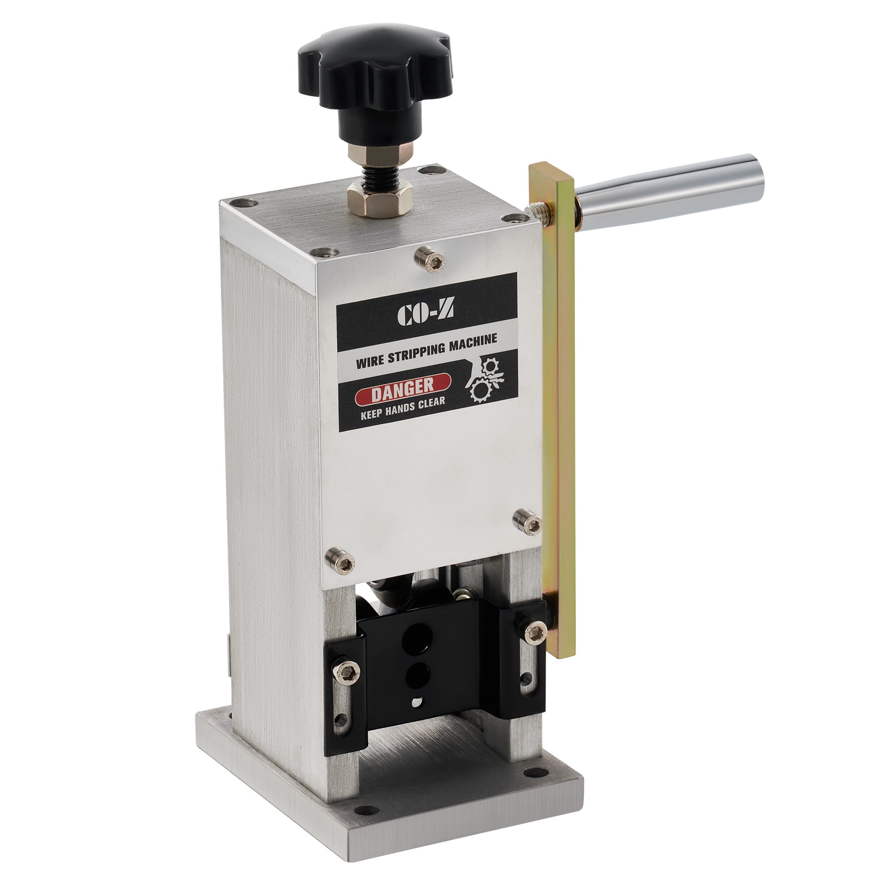 CO-Z Manual Wire Stripper Tool Hand Stripping Machine for 0.06"-1" Scrap Copper Wires