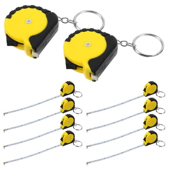 SEWCHICS Mini Tape Measures Carbon Steel Shopping 12Pcs