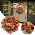 thumbnail image 1 of MesaSe Fall Wreath  Autumn Maple Leaf Thanksgiving Door Wreath For Halloween Decoration, 1 of 8