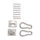 thumbnail image 1 of Gancho de techo oscilante, alta dureza 200 kg gancho de suspensión oscilante de alta resistencia para interior, 1 of 8