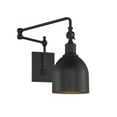 thumbnail image 4 of Trade Winds Lighting 1-Light Wall Sconce In Black, 4 of 8