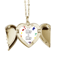 thumbnail image 1 of LGBT Rainbow Flag señor & amp; Sr. Collar colgante en forma de melocotón con alas Unbranded M, 1 of 3