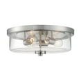 thumbnail image 4 of Nuvo Lighting - Sommerset-3 Light Flush Mount in Modern/Contemporary Style-15, 4 of 4