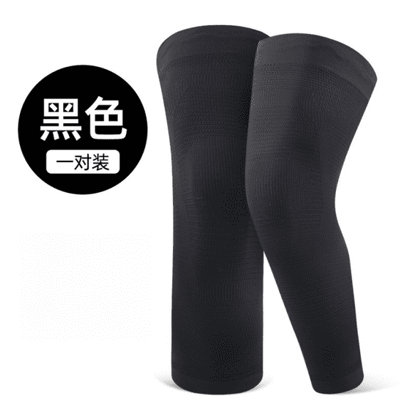 Mictong women's and men's knee pads, warm knee pads, comfortable knee pads, non slip knee pads suitable for daily activities, sports, and cold weather protection, 1 piece, S/M， black