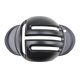 thumbnail image 1 of Herramienta de alineación de líneas de pelotas de golf, marcador de línea portátil en forma de T, accesorios de golf Negro, 1 of 9