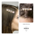 thumbnail image 3 of GOOHOCHY 2 pinzas para el pelo con forma de corazón para mujer, accesorios retro para cabello grueso y fino., 3 of 8