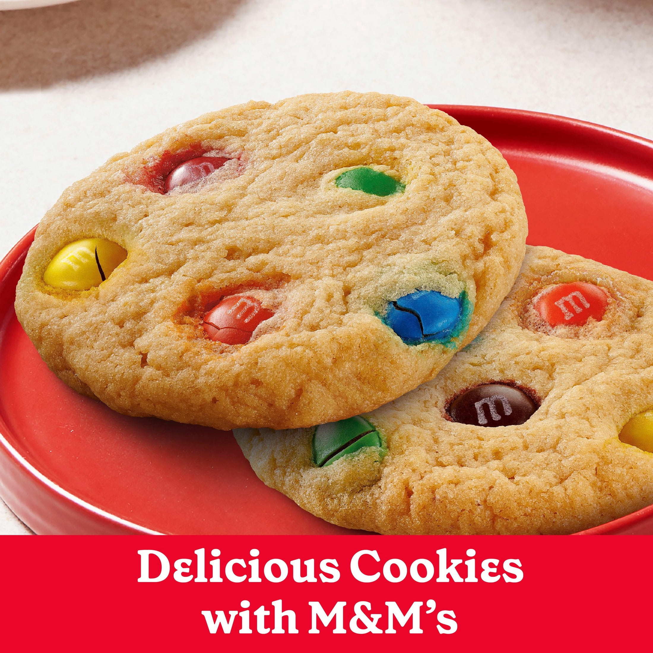 (12 pack) Betty Crocker Cookie Mix with Milk Chocolate M&M'S Chocolate Candies, 13.3 oz
