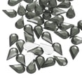 thumbnail image 4 of 50PCS Flat Back Acrylic Teardrop Gems 6x10mm Artificial Rhinestones DIY Crafts Bead Jewelry Making Gray, 4 of 6