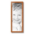 thumbnail image 2 of ArtToFrames 7" x 19" Honey Picture Frame, 7x19 inch Brown Wood Poster Frame (WOM-4214),  Pack, 2 of 8