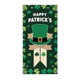 thumbnail image 2 of Decoraciones para el Día de San Patricio, Accesorios para el Día de San Patricio, Cubierta para Puerta del Día de San Patricio, Decoración para Exteriores de Irlanda, Bandera Vertical Colgante, Banner, 2 of 6