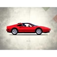 thumbnail image 3 of Rogan, Mark 18x15 Black Modern Framed Museum Art Print Titled - Ferrari 328GTS 1987, 3 of 5