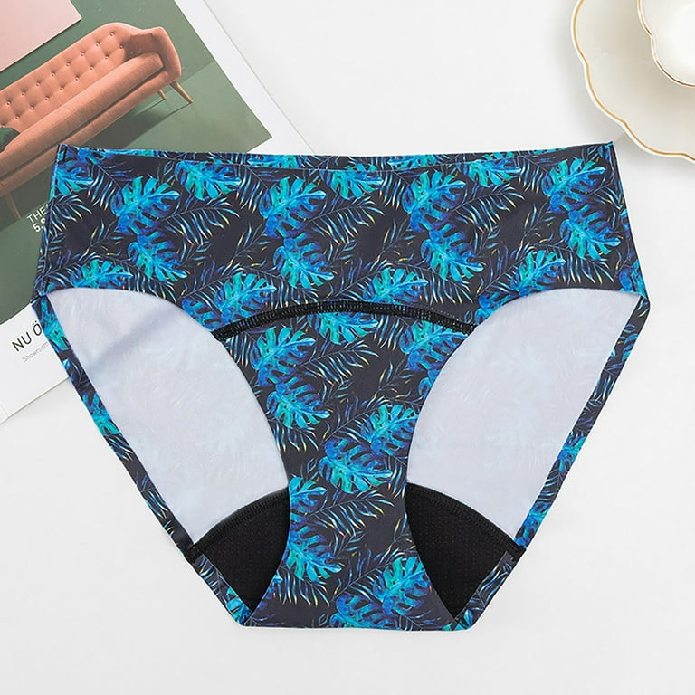 Menstrual Leakproof Bikini Bottom Mid Waisted Swim Bottoms For
