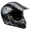 thumbnail image 2 of Adult Frenzy Off Road Helmet, Black/Grey, Large, 2 of 12