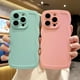 thumbnail image 3 of Funda de teléfono de silicona suave de Color caramelo para iPhone, 15, 14, 13, 12, 11 Pro Max, XR, XS, protección de lente de dopamina, parachoques a prueba de golpes, 3 of 4