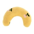 thumbnail image 2 of TISHITA Pet Neck Pillow Embroidery Pattern Pillow for Kitty Small Dog Puppy Yellow, 2 of 8