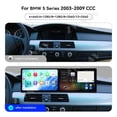 thumbnail image 4 of ZWNAV Dual 9.1 inch Screen Car Radio For BMW 5 Series 2003-2009 CCC Android 15 Multimedia Player GPS Navigation Auto DSP Stereo Host, 4 of 13