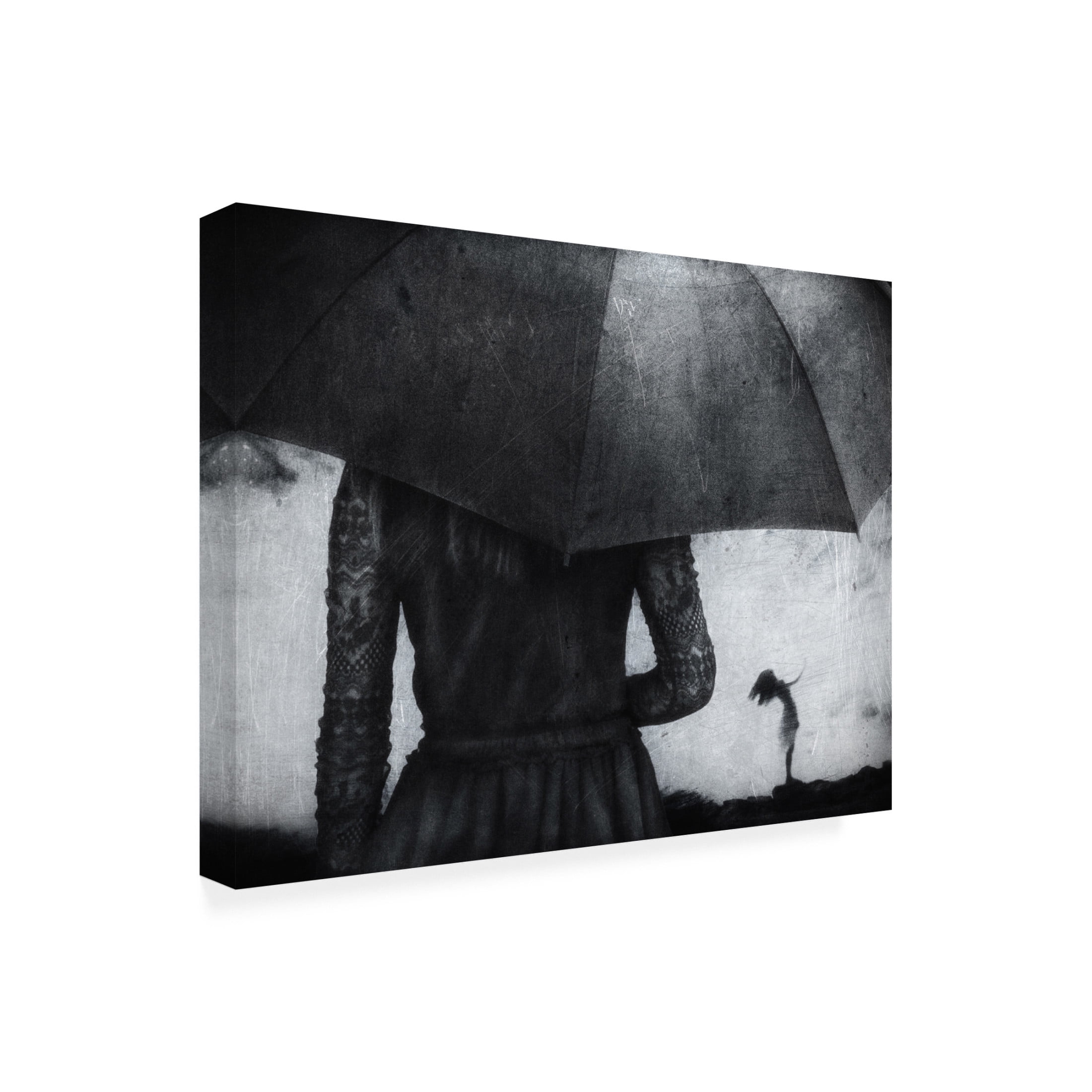 Canvas Wall Art - Jeffrey Hummel 'Crashing' Wall Art for Living Room, Bedroom, or Office Décor by Trademark Fine Art - 47 x 35 Inches