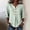 Green, variant on Women Cotton Linen Shirts Lightweight Retro Embroidered 3/4 Sleeve Boho Blouse Casual Loose Bohemian Tunic Tops, Beach Vacation Casual Top (Pink,XL)